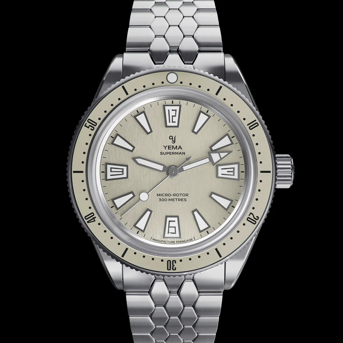 YEMA : SUPERMAN SKIN DIVER CMM.20 - CADRAN BEIGE