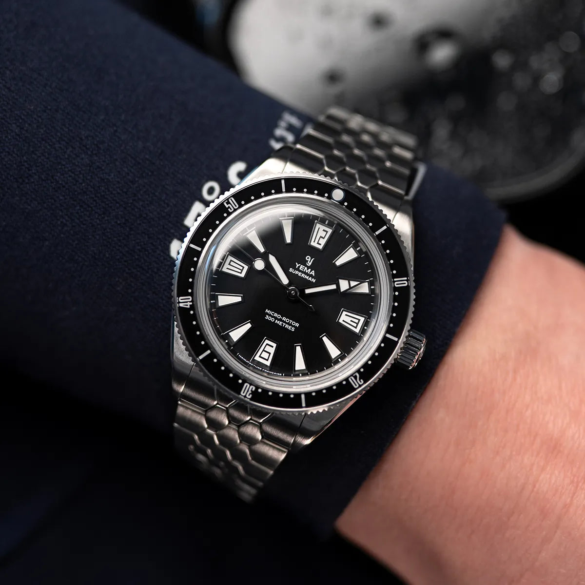 YEMA : SUPERMAN SKIN DIVER CMM.20 - CADRAN NOIR