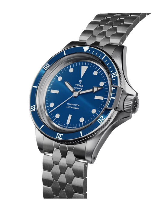 YEMA : SUPERMAN SLIM CMM.20 - BLEU