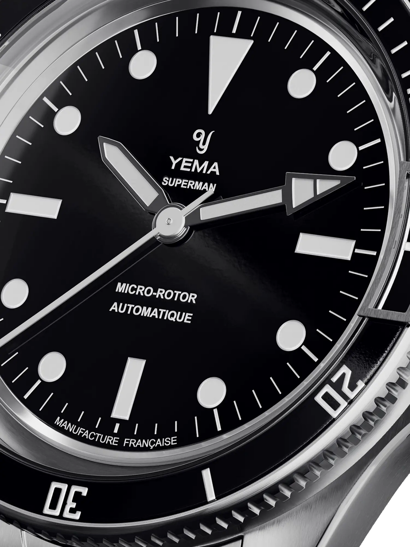 YEMA : SUPERMAN SLIM CMM.20 - NOIR