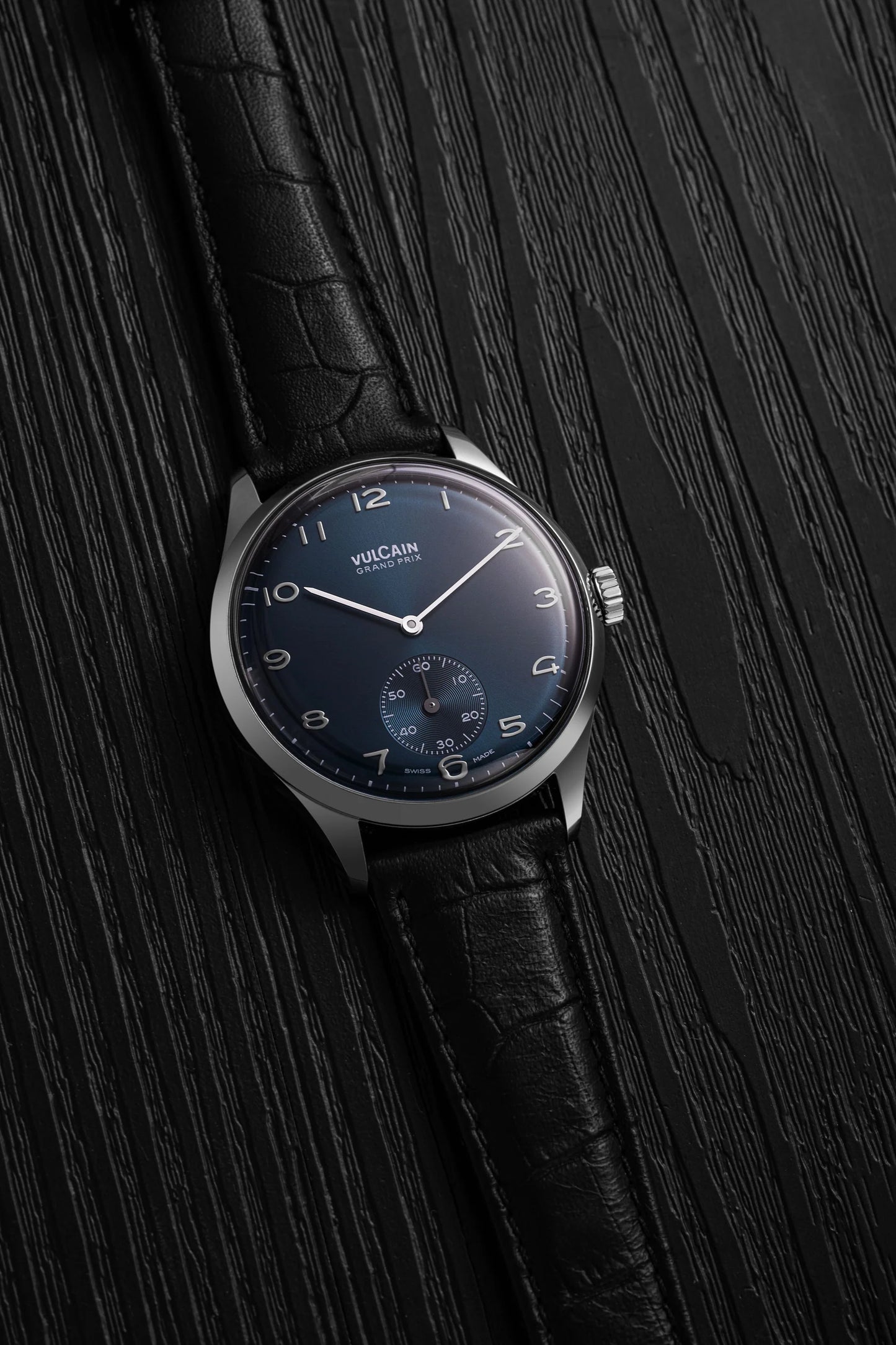 VULCAIN - GRAND PRIX PETITE SECONDE BLEU