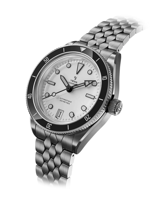 YEMA : SUPERMAN DATO CMM.10 - BLANC LUNETTE NOIR