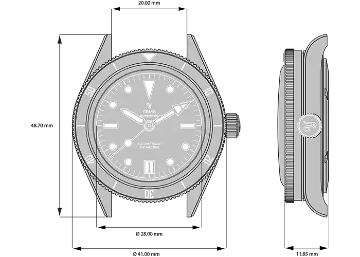 YEMA : SUPERMAN DATO CMM.10 - NOIR