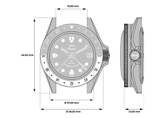 YEMA : NAVYGRAF MARINE NATIONALE GMT