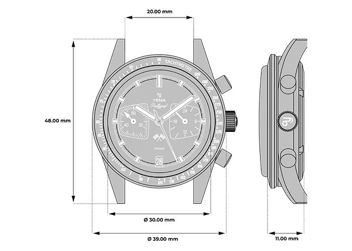 YEMA: RALLYGRAF MECA-CUARZO PANDA