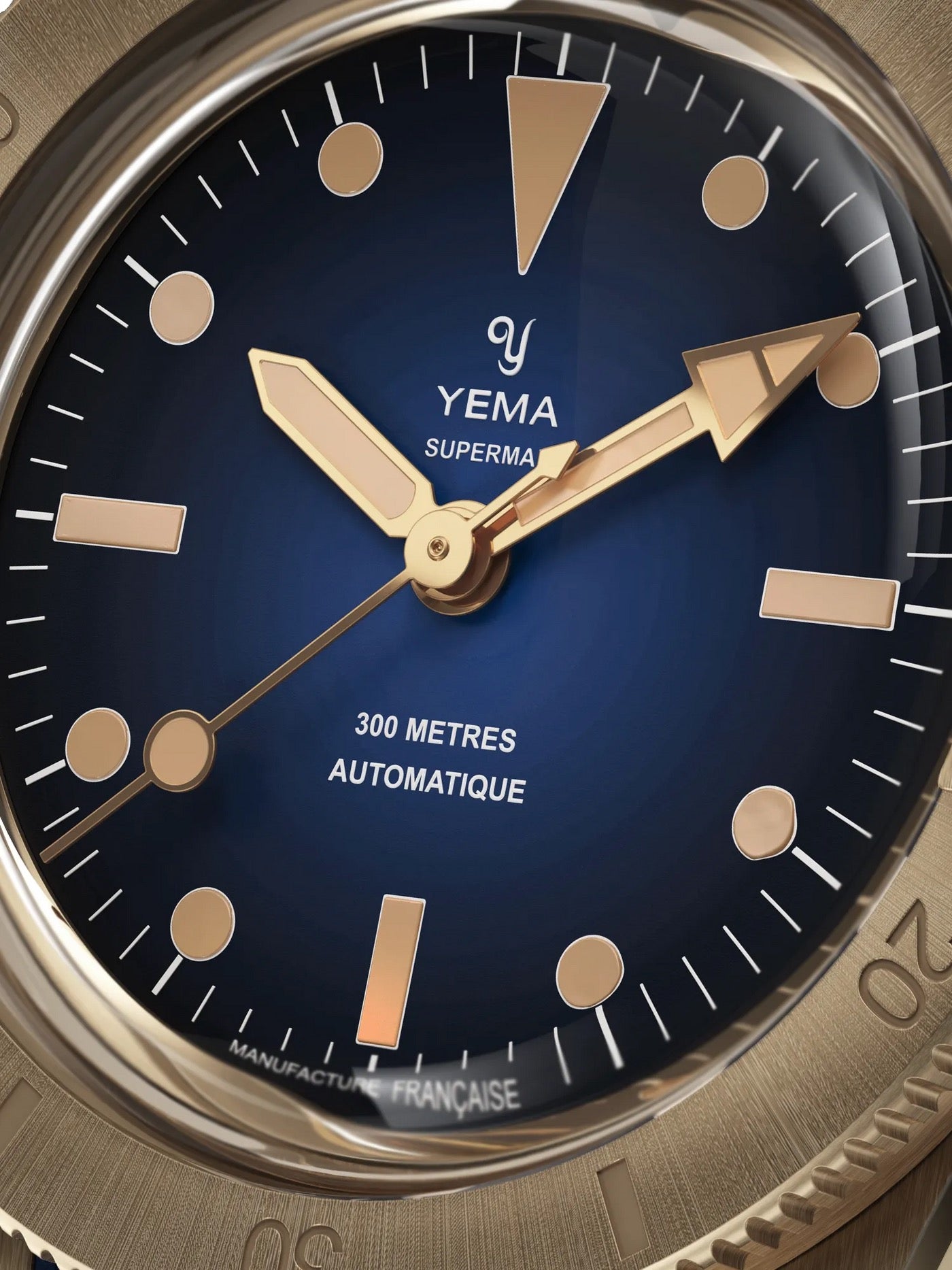 YEMA: SUPERMAN BRONCE CMM.10 AZUL EDICIÓN LIMITADA