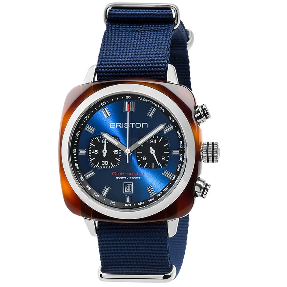 BRISTON: ACETATO CLUBMASTER SPORT – AZUL