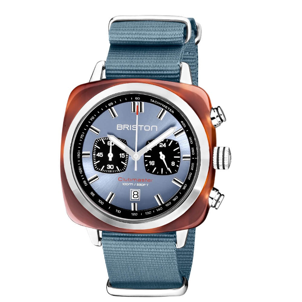 BRISTON: CLUBMASTER SPORT ACETATE – GLACIER BLUE
