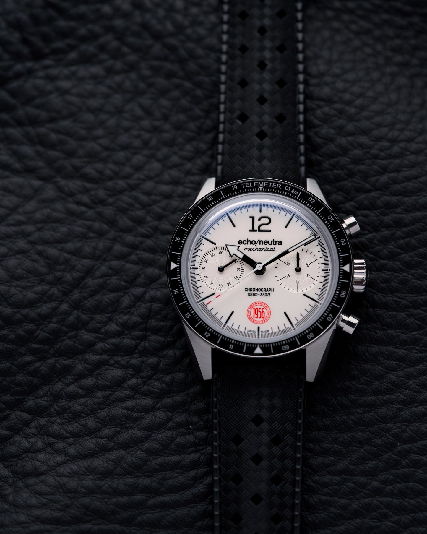 ECHO/NEUTRA : 1956 CHRONOGRAPHE BLANC