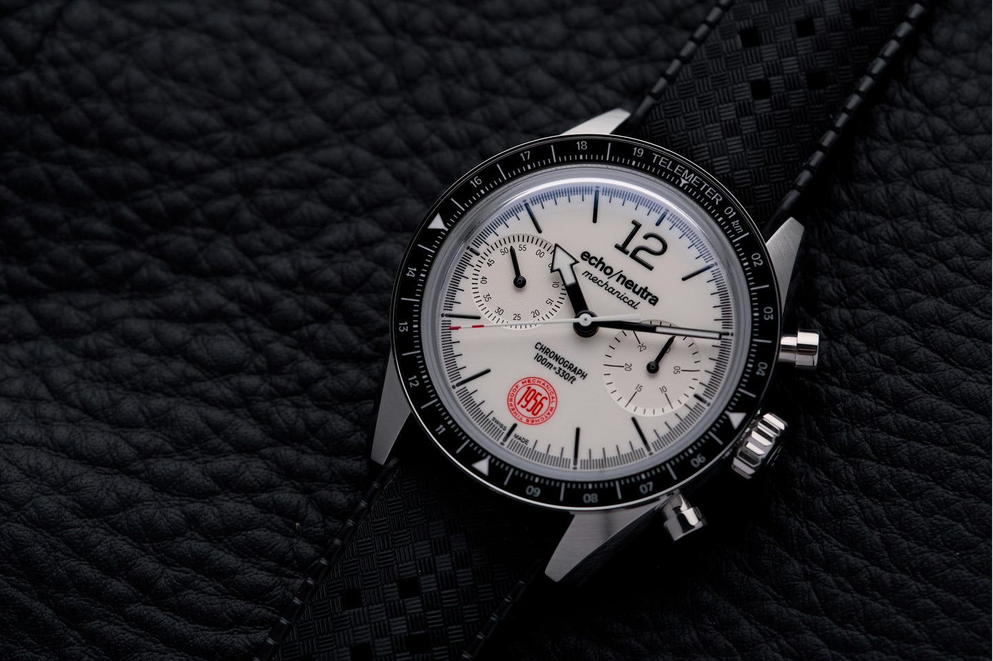 ECHO/NEUTRA : 1956 CHRONOGRAPHE BLANC