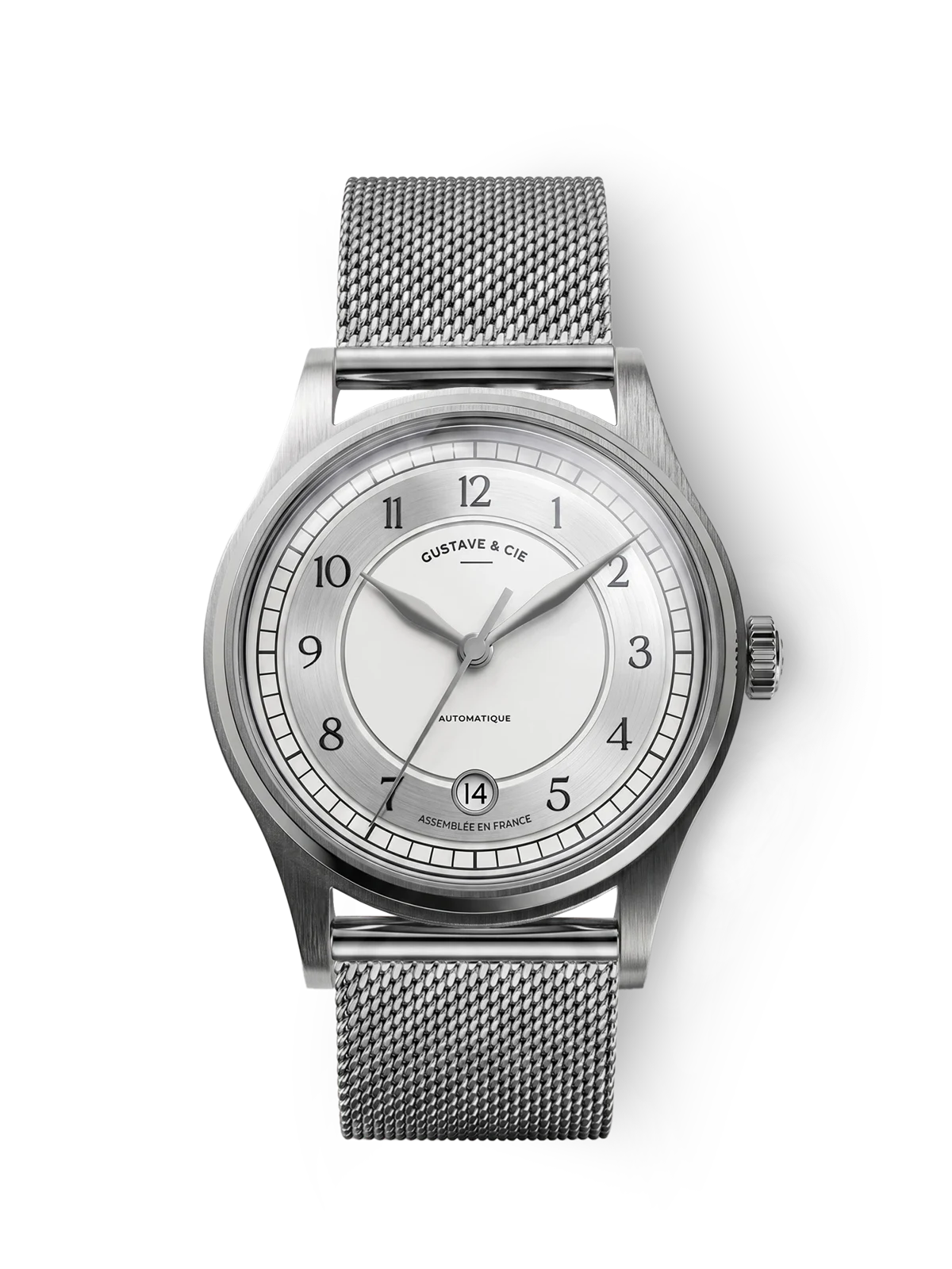 Gustave & Cie Charles blanc — Milanais Argent