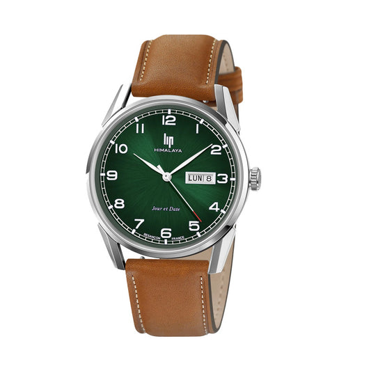 RELOJ LIP: HIMALAYA VERDE 40MM DÍA FECHA 671715