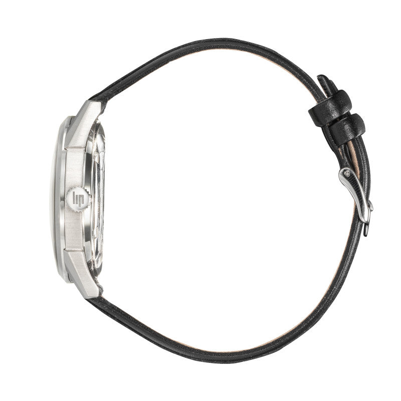 MONTRE LIP : HIMALAYA AUTOMATIQUE NOIR 40 MM SABLIER 671573