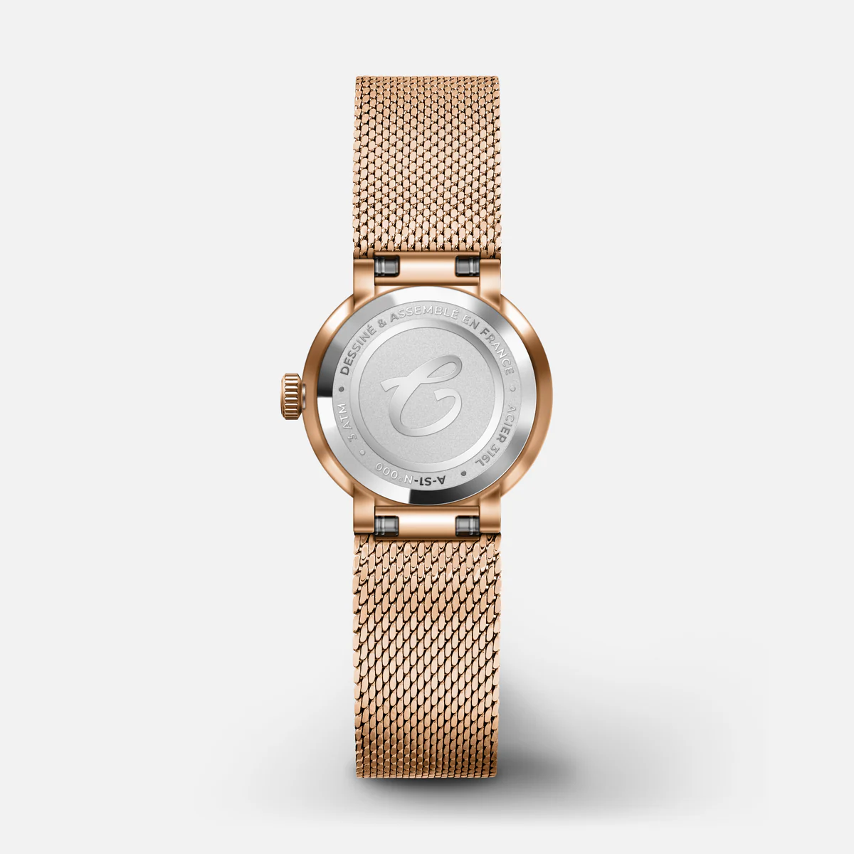 MONTRE CHARLIE PARIS : SULLY MINI OR ROSE