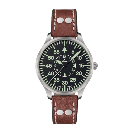 MONTRE LACO : PILOT WATCHES BASIC QUARTZ ZÜRICH 2 NOIR