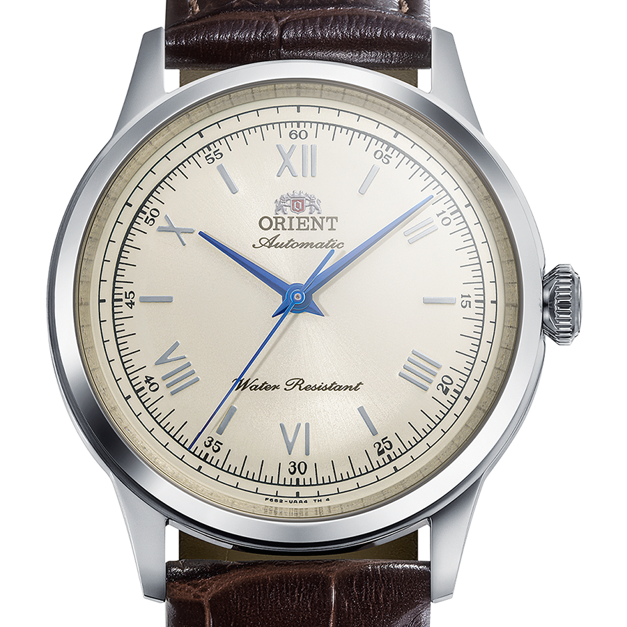 MONTRE ORIENT : BAMBINO 38MM CRÈME NO DATE RA-BB0003Y
