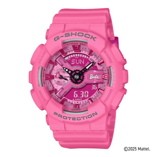 G-SHOCK X BARBIE WATCH: GMA-S110BE-4A