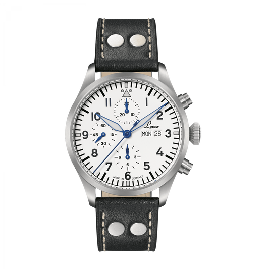MONTRE LACO : CHRONOGRAPHE AUTOMATIQUE KIEL.2 BLANC