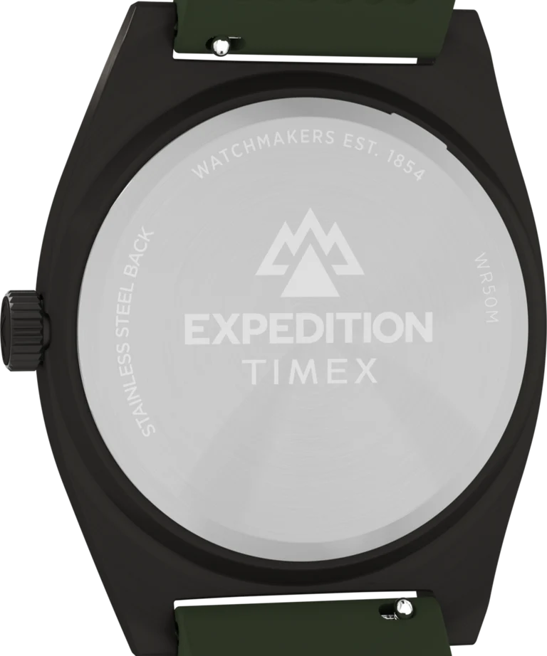 Timex : Expedition Capstone noir 39 mm, vue de présentation