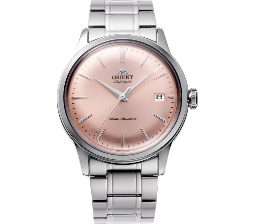 ORIENT : BAMBINO 38MM ACIER ROSE RA-AC0M11Y