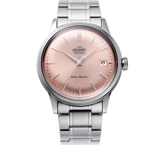 ORIENT : BAMBINO 38MM ACIER ROSE RA-AC0M11Y