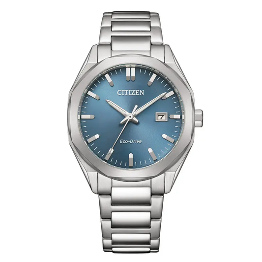 MONTRE CITIZEN : ECO-DRIVE 3 AIGUILLES BLEU BM7620-83M