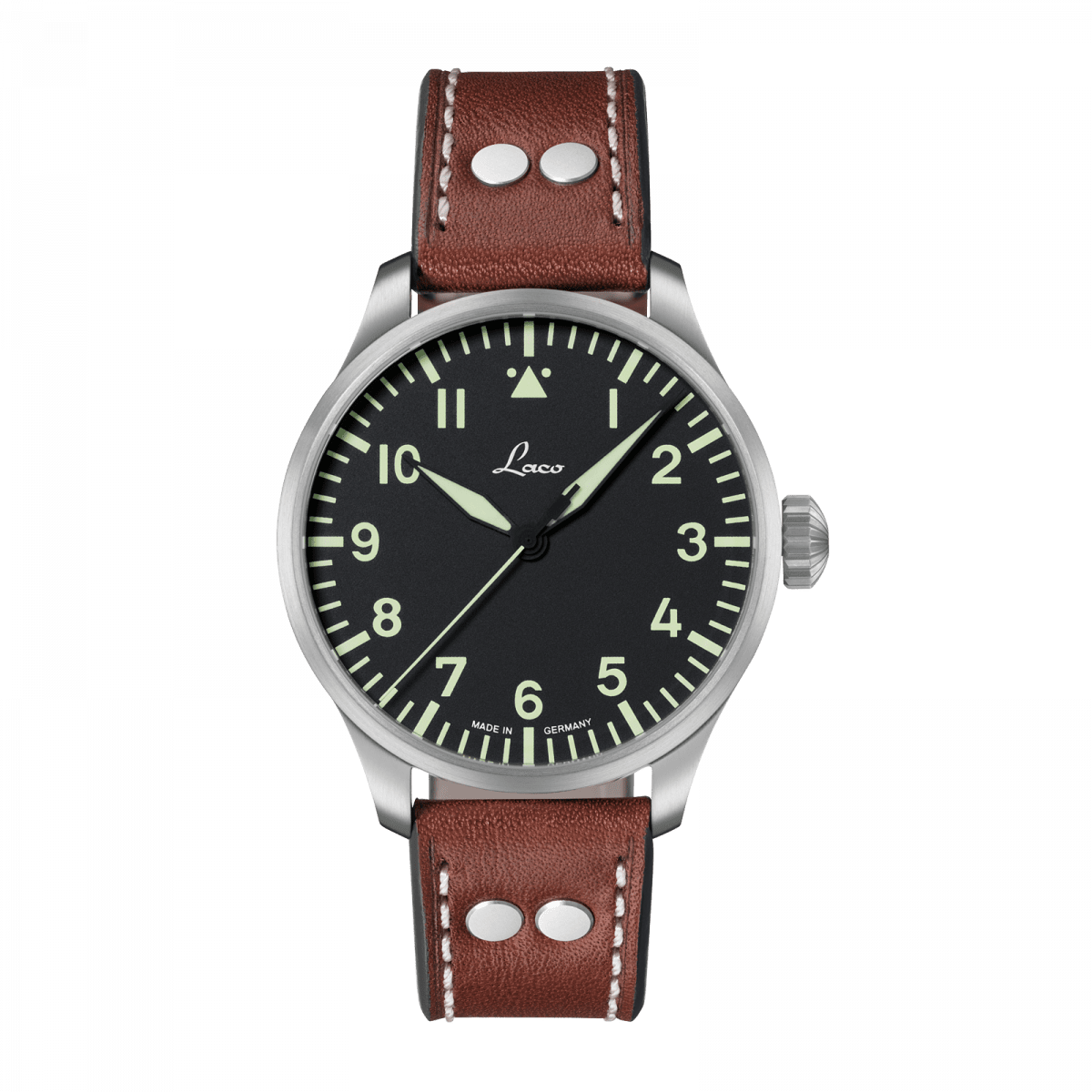 RELOJ LACO: PILOT WATCHES BASIC AUTOMÁTICO AUGSBURG NEGRO