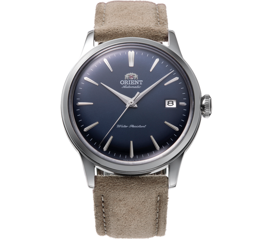 ORIENT : BAMBINO 38MM BLEU NUIT RA-AC0M12L