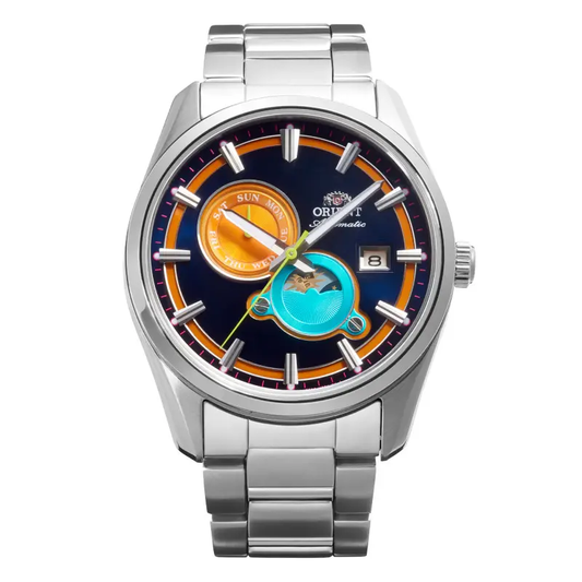 MONTRE ORIENT : STRETTO SUN & MOON EDITION LIMITÉE RA-AK0316L