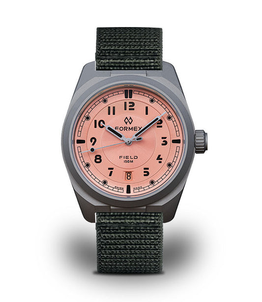 MONTRE FORMEX : FIELD AUTOMATIQUE SAUMON COHO 40 MM
