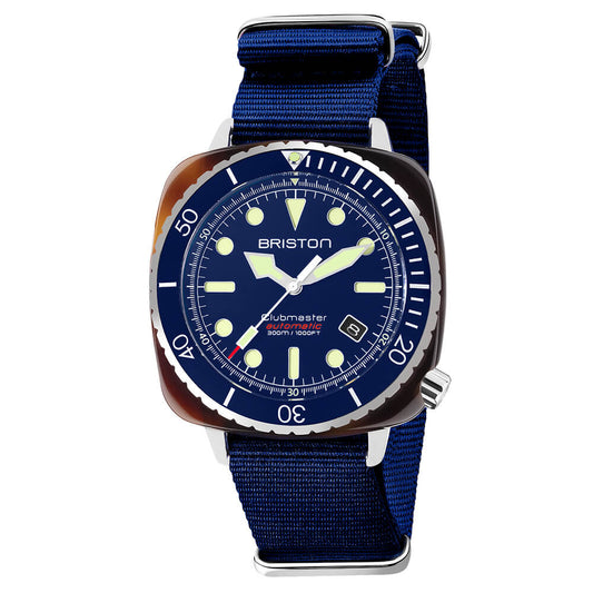RELOJ BRISTON: CLUBMASTER DIVER PRO AZUL 21644.SA.T.15.NNB