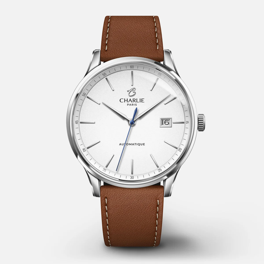 CHARLIE PARIS : INITIAL SLIM BLANC