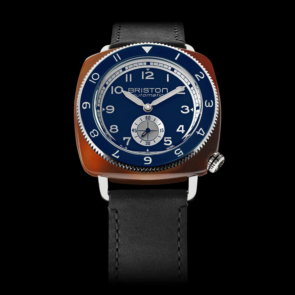 RELOJ BRISTON: CLUBMASTER LEGEND PEQUEÑO SEGUNDERO AZUL 241639.SA.T.15W.CH