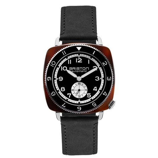 MONTRE BRISTON : CLUBMASTER LEGEND PETITE SECONDE NOIR 241639.SA.T.1W.CH
