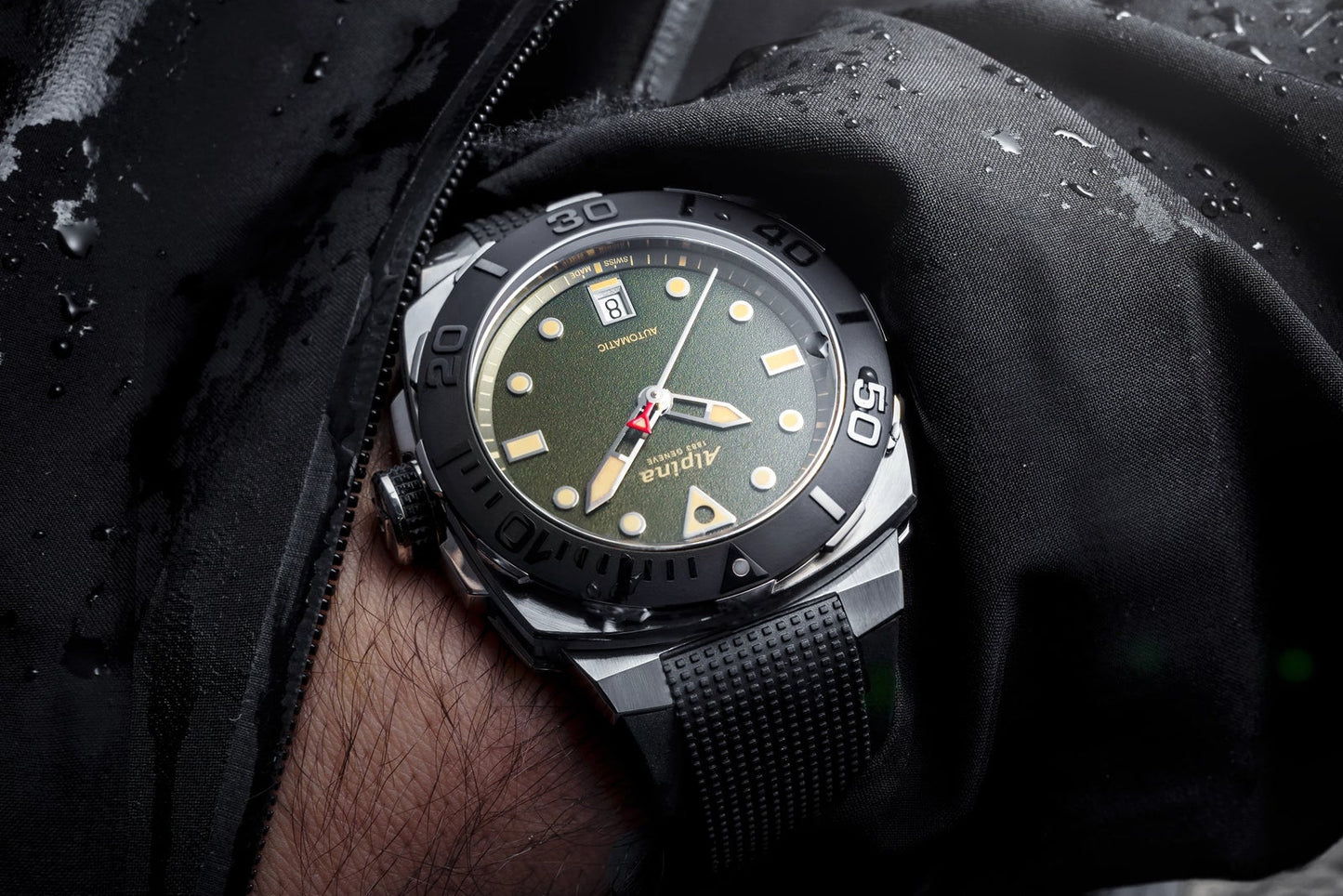 ALPINA : SEASTRONG DIVER VERT EXTREME AUTOMATIC
