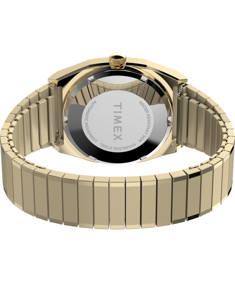 Reloj Timex: 1983 E Line Automático 34 mm Dorado TW2Y07200