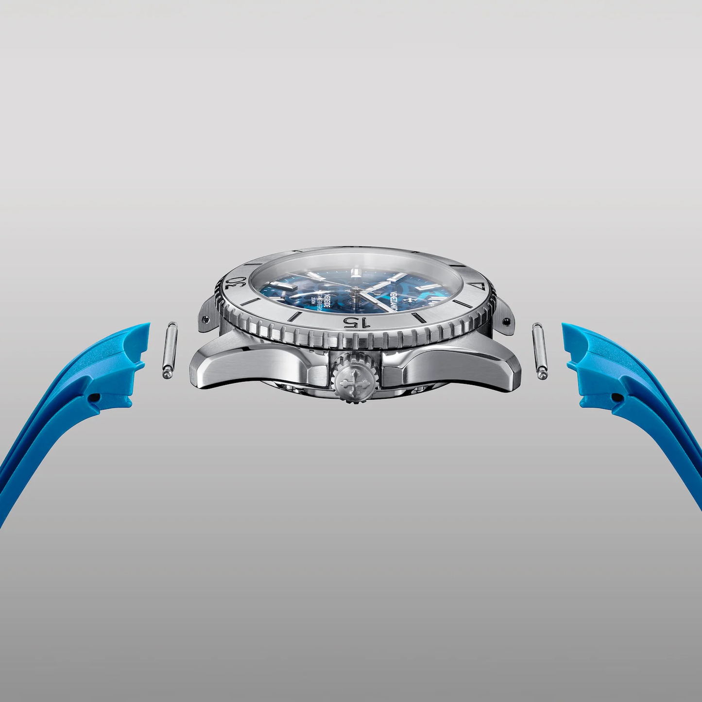 VENEZIANICO : NEREIDE ULTRALEGGERO 42 MM SQUELETTE BLEU