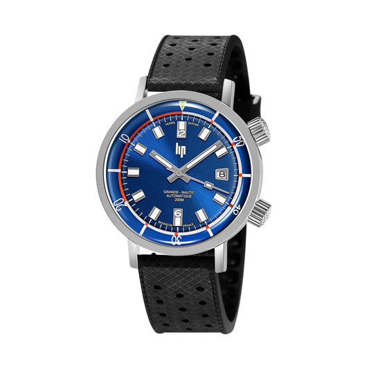 LIP WATCH: GRANDE NAUTIC-SKI AUTOMATIC BLUE 671521