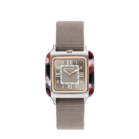 MONTRE BRISTON : STREAMLINER KENNEDY SPRING OR ROSE & TAUPE 262030.PRA.UBR.30.NT