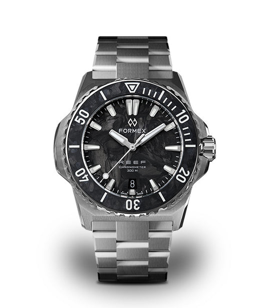 MONTRE FORMEX : REEF 39,5 MM AUTOMATIQUE CARBONE FORGÉ ÉDITION LIMITÉE