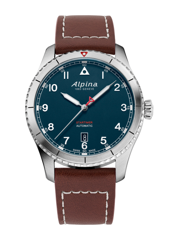 ALPINA : STARTIMER PILOT AUTOMATIC - CADRAN BLEU