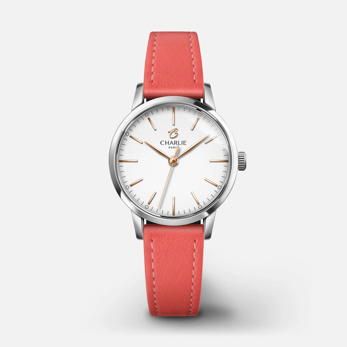 MONTRE CHARLIE PARIS : SULLY QUARTZ ACIER