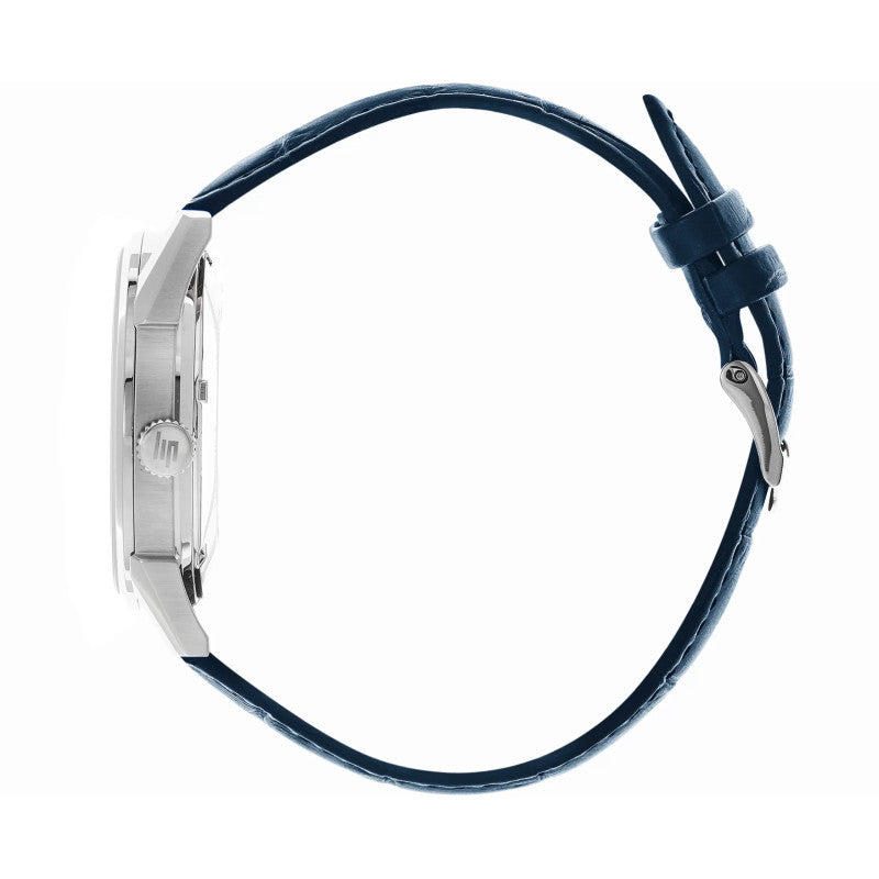 MONTRE LIP : HIMALAYA AUTOMATIQUE SQUELETTE BLEU 40MM 671554