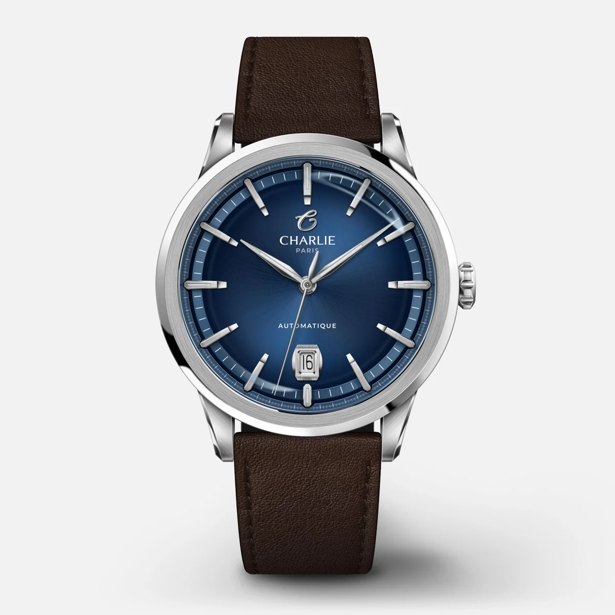 MONTRE CHARLIE PARIS : ALLIANCE AUTOMATIQUE BLEU