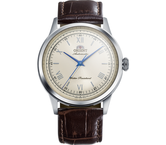 MONTRE ORIENT : BAMBINO 38MM CRÈME NO DATE RA-BB0003Y