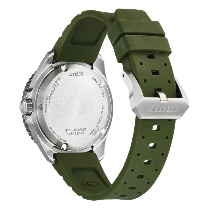 Montre Citizen : Promaster Marine Eco-Drive Diver Blanc BN0265-00A