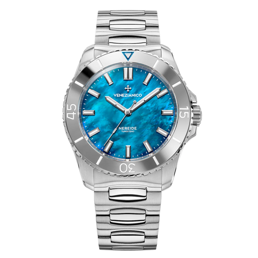 VENEZIANICO : NEREIDE TUNGSTENO MOTHER OF PEARL 42 MM