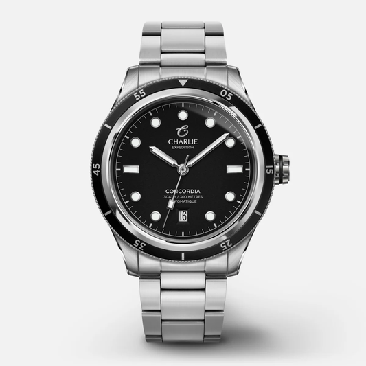 CHARLIE PARIS : CONCORDIA - AUTOMATIQUE - NOIR