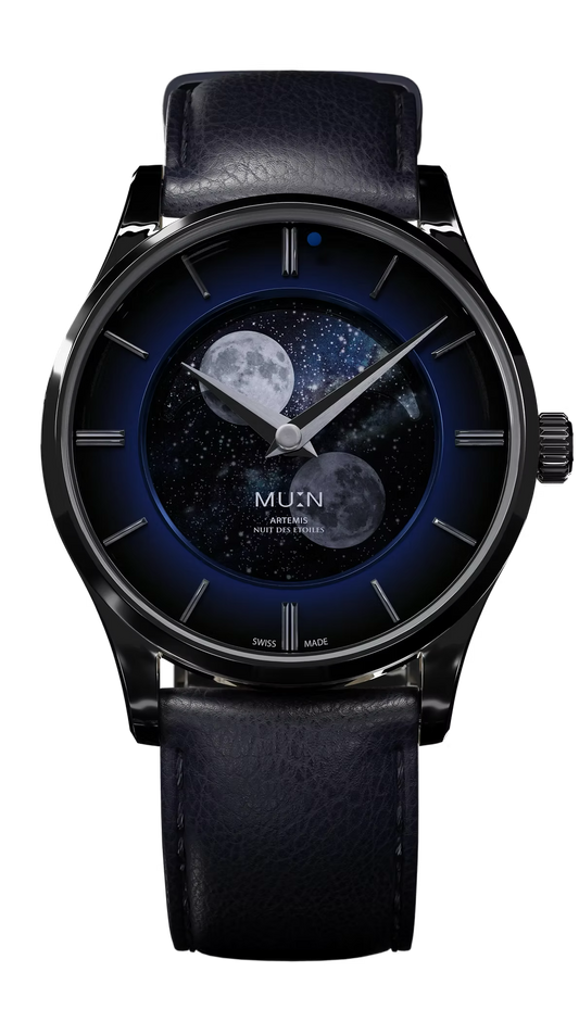 Mu:n Watch: Starry Night 38mm NDE91