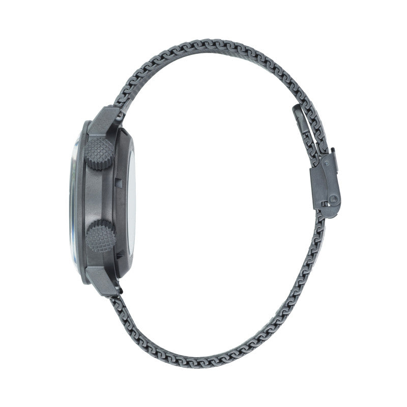 MONTRE LIP : GRANDE NAUTIC-SKI AUTOMATIQUE GUN METAL 671859